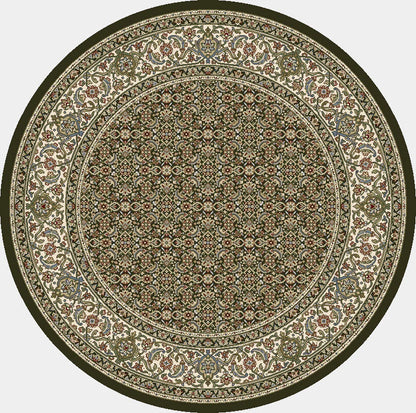 Dynamic Rugs Ancient Garden 57011 Black Ivory Traditional Machine-Made Rug