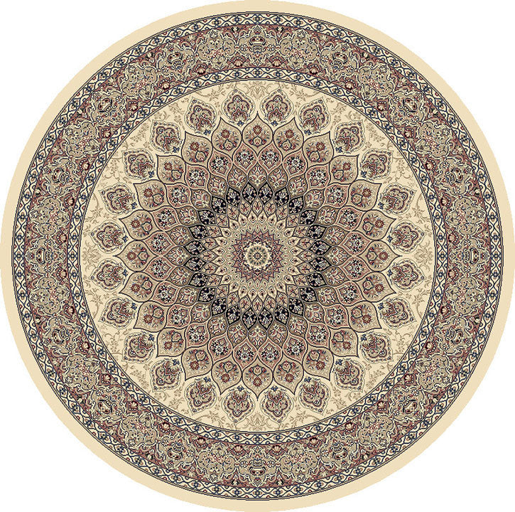 Dynamic Rugs Ancient Garden 57090 Ivory Traditional Machine-Made Rug