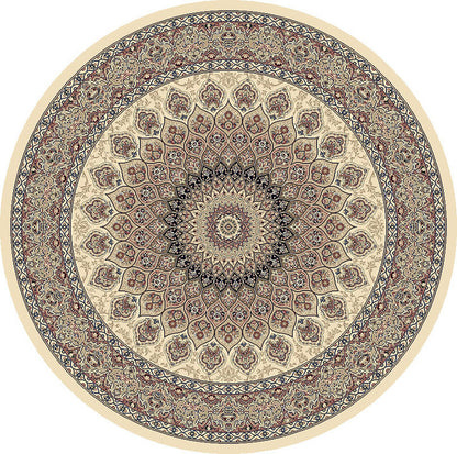 Dynamic Rugs Ancient Garden 57090 Ivory Traditional Machine-Made Rug