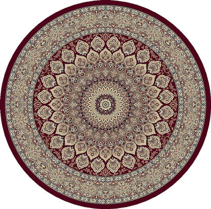 Dynamic Rugs Ancient Garden 57090 Red Traditional Machine-Made Rug