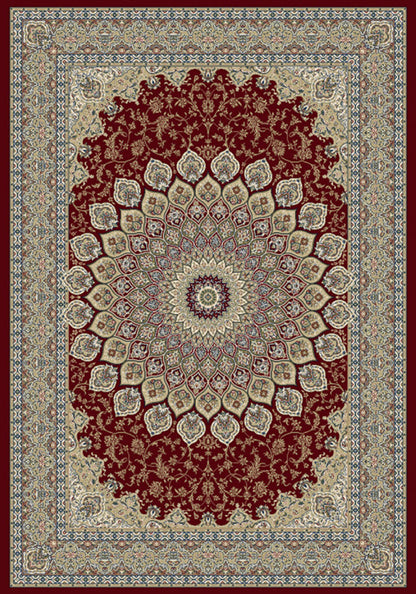 Dynamic Rugs Ancient Garden 57090 Red Traditional Machine-Made Rug