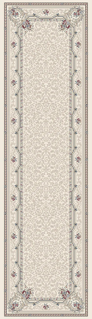 Dynamic Rugs Ancient Garden 57091 Ivory Traditional Machine-Made Rug