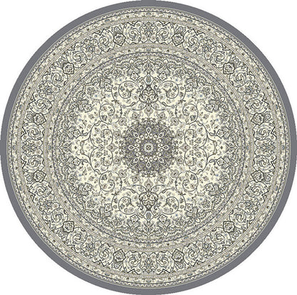 Dynamic Rugs Ancient Garden 57119 Grey Cream Traditional Machine-Made Rug