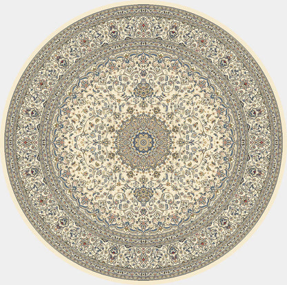 Dynamic Rugs Ancient Garden 57119 Ivory Traditional Machine-Made Rug