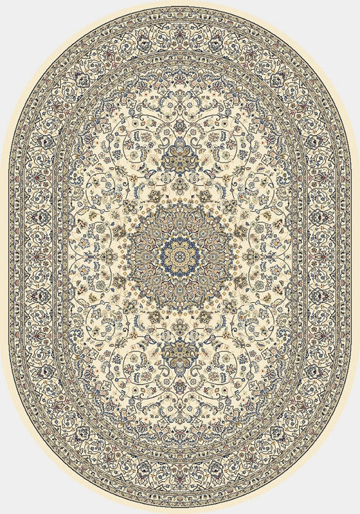 Dynamic Rugs Ancient Garden 57119 Ivory Traditional Machine-Made Rug