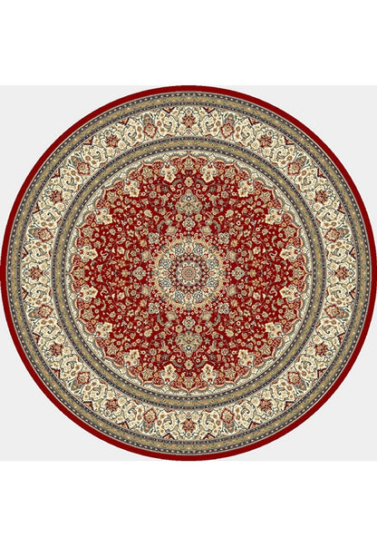 Dynamic Rugs Ancient Garden 57119 Red Ivory Traditional Machine-Made Rug