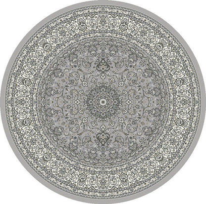 Dynamic Rugs Ancient Garden 57119 Soft Grey Cream Traditional Machine-Made Rug