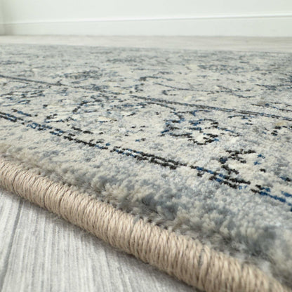 Dynamic Rugs Ancient Garden 57126 Silver Grey Traditional Machine-Made Rug