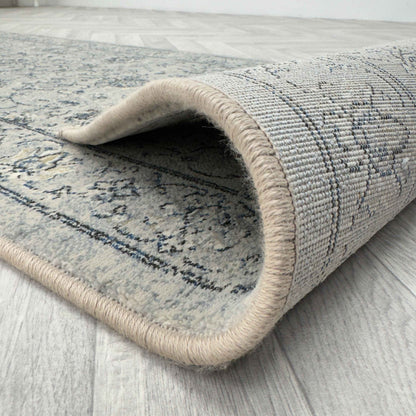 Dynamic Rugs Ancient Garden 57126 Silver Grey Traditional Machine-Made Rug