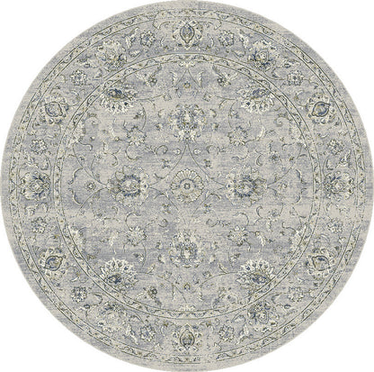 Dynamic Rugs Ancient Garden 57126 Silver Grey Traditional Machine-Made Rug