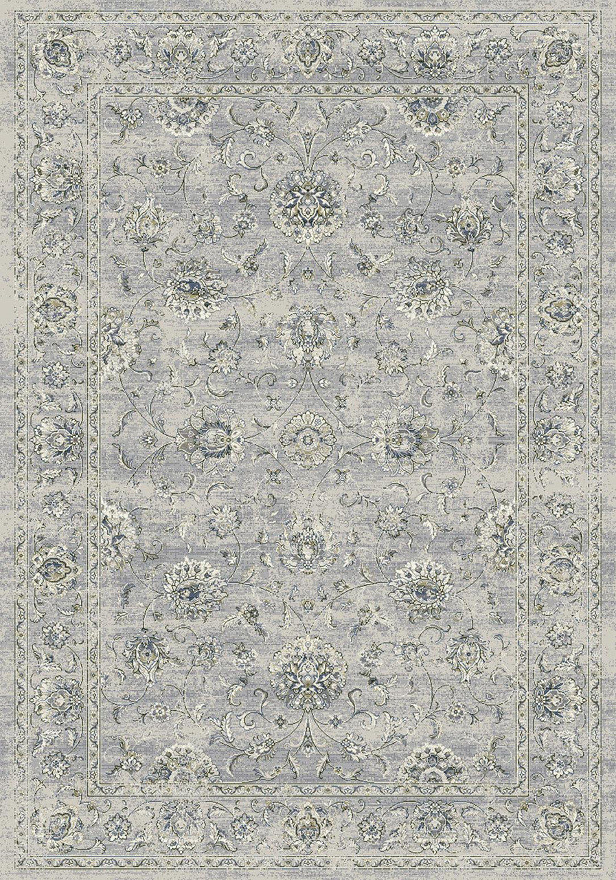 Dynamic Rugs Ancient Garden 57126 Silver Grey Traditional Machine-Made Rug