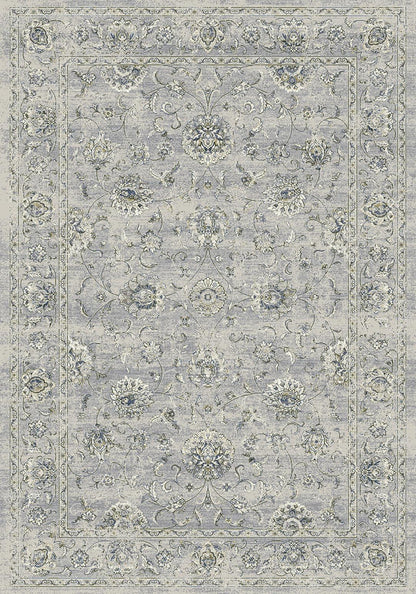 Dynamic Rugs Ancient Garden 57126 Silver Grey Traditional Machine-Made Rug