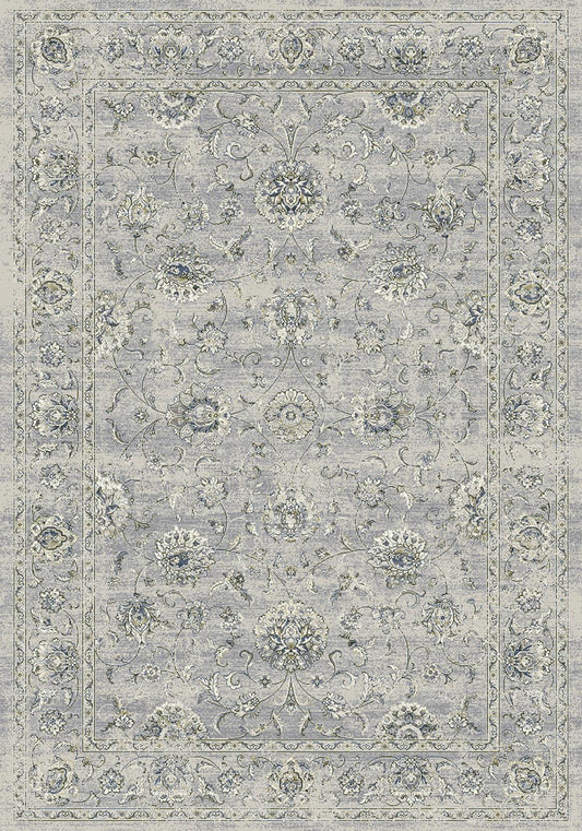Dynamic Rugs Ancient Garden 57126 Silver Grey Traditional Machine-Made Rug