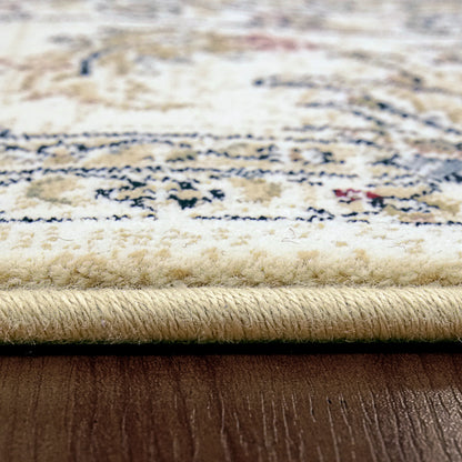 Dynamic Rugs Ancient Garden 57159 Ivory Traditional Machine-Made Rug