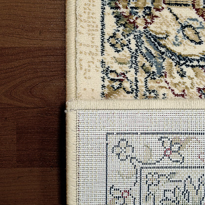 Dynamic Rugs Ancient Garden 57159 Ivory Traditional Machine-Made Rug