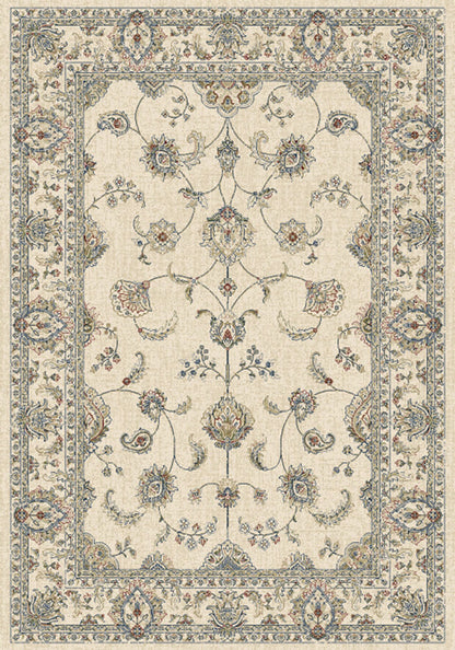 Dynamic Rugs Ancient Garden 57159 Ivory Traditional Machine-Made Rug