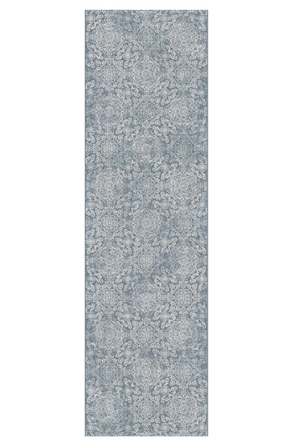 Dynamic Rugs Ancient Garden 57162 Light Blue Traditional Machine-Made Rug
