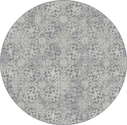 Dynamic Rugs Ancient Garden 57162 Light Blue Traditional Machine-Made Rug