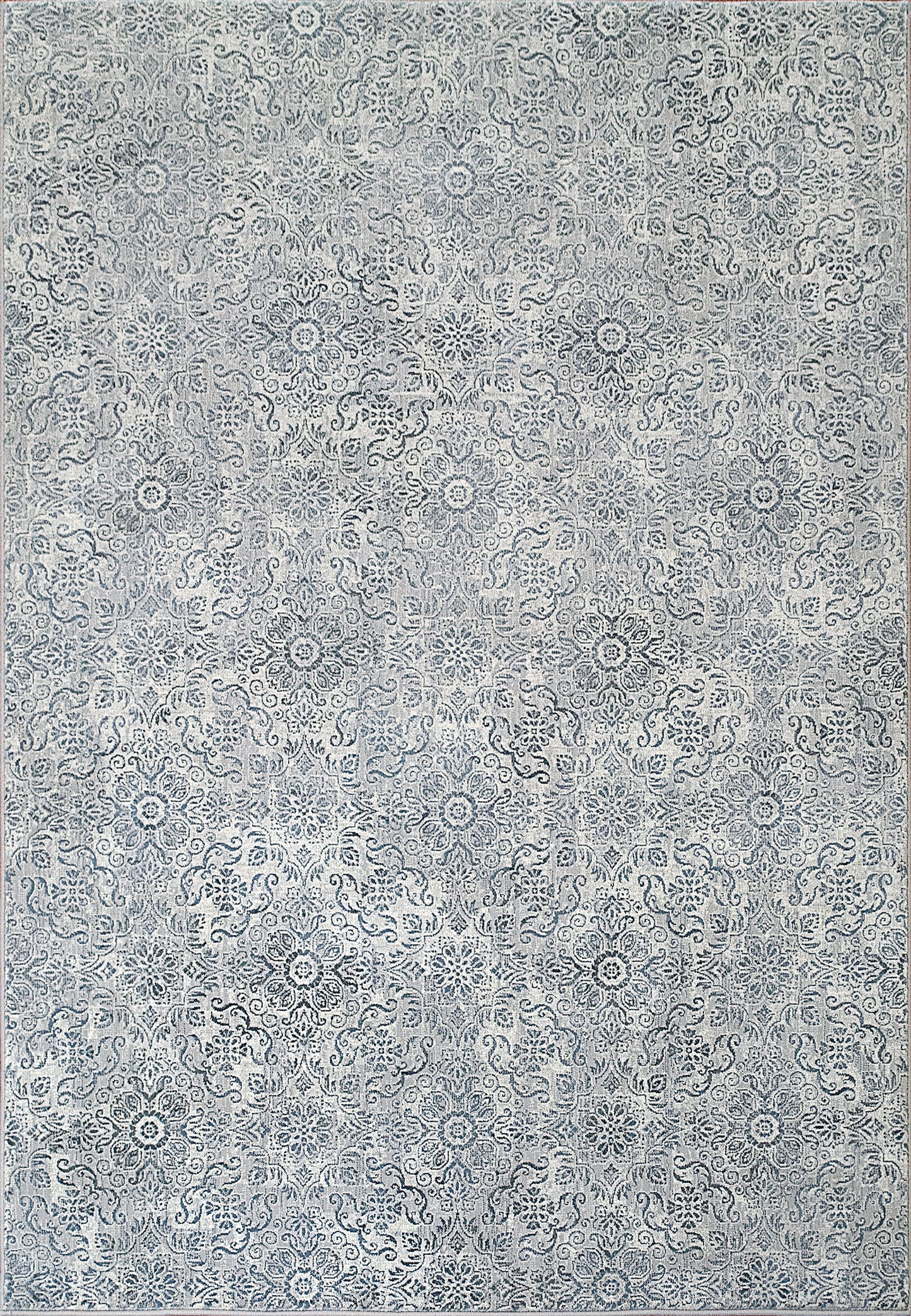 Dynamic Rugs Ancient Garden 57162 Silver Grey Traditional Machine-Made Rug