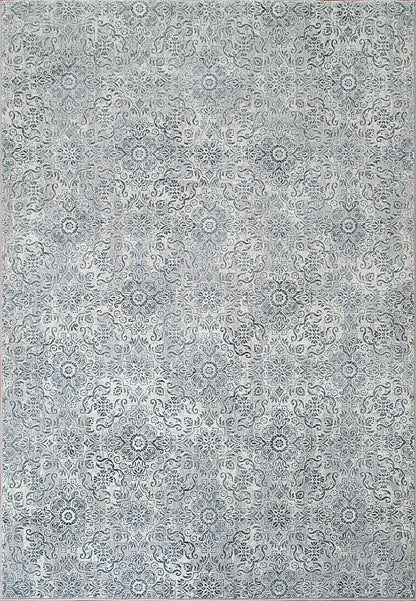 Dynamic Rugs Ancient Garden 57162 Silver Grey Traditional Machine-Made Rug