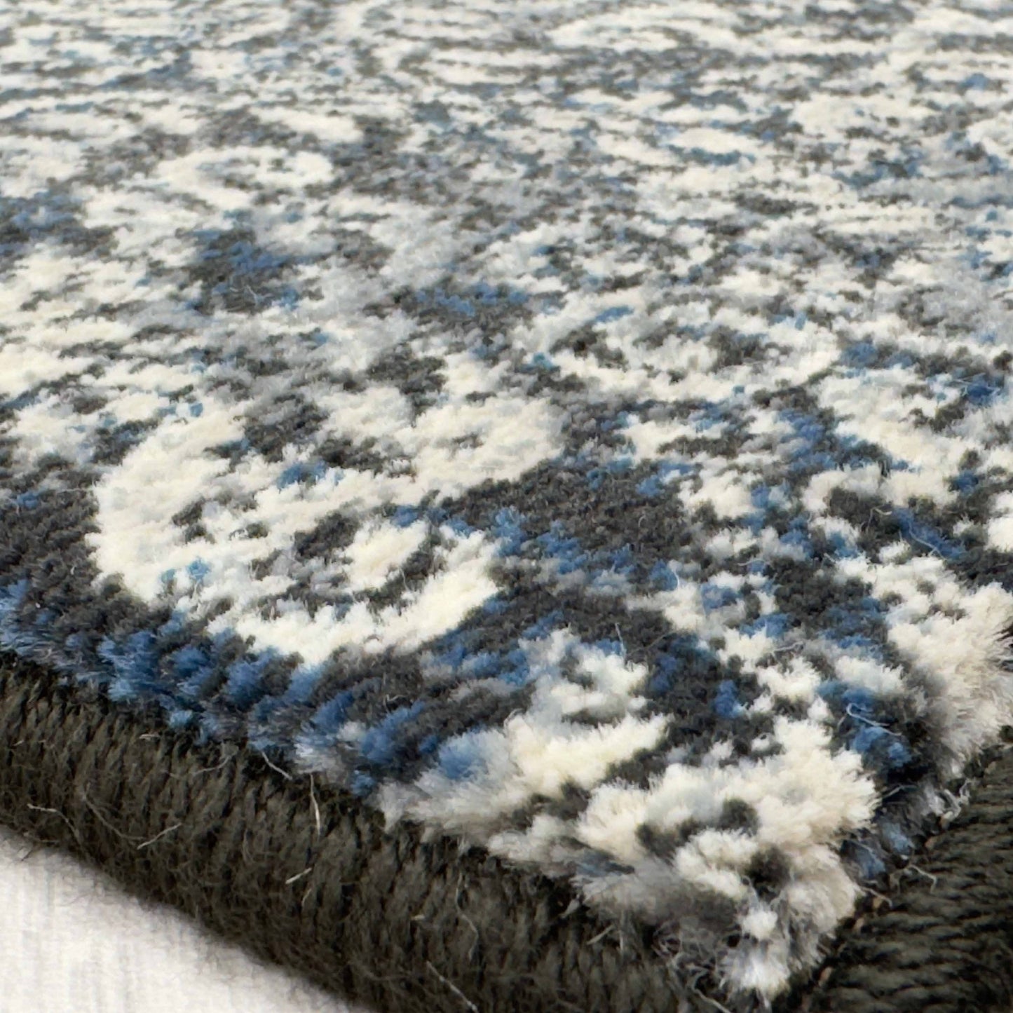 Dynamic Rugs Ancient Garden 57162 Steel Blue Traditional Machine-Made Rug
