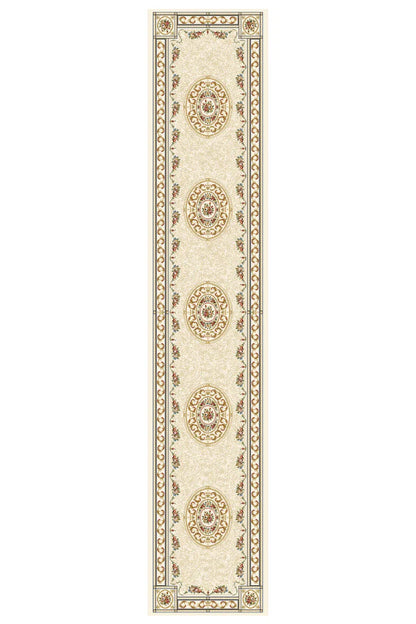 Dynamic Rugs Ancient Garden 57226 Ivory Traditional Machine-Made Rug