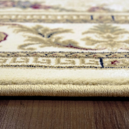 Dynamic Rugs Ancient Garden 57226 Ivory Traditional Machine-Made Rug