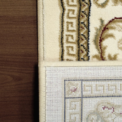Dynamic Rugs Ancient Garden 57226 Ivory Traditional Machine-Made Rug