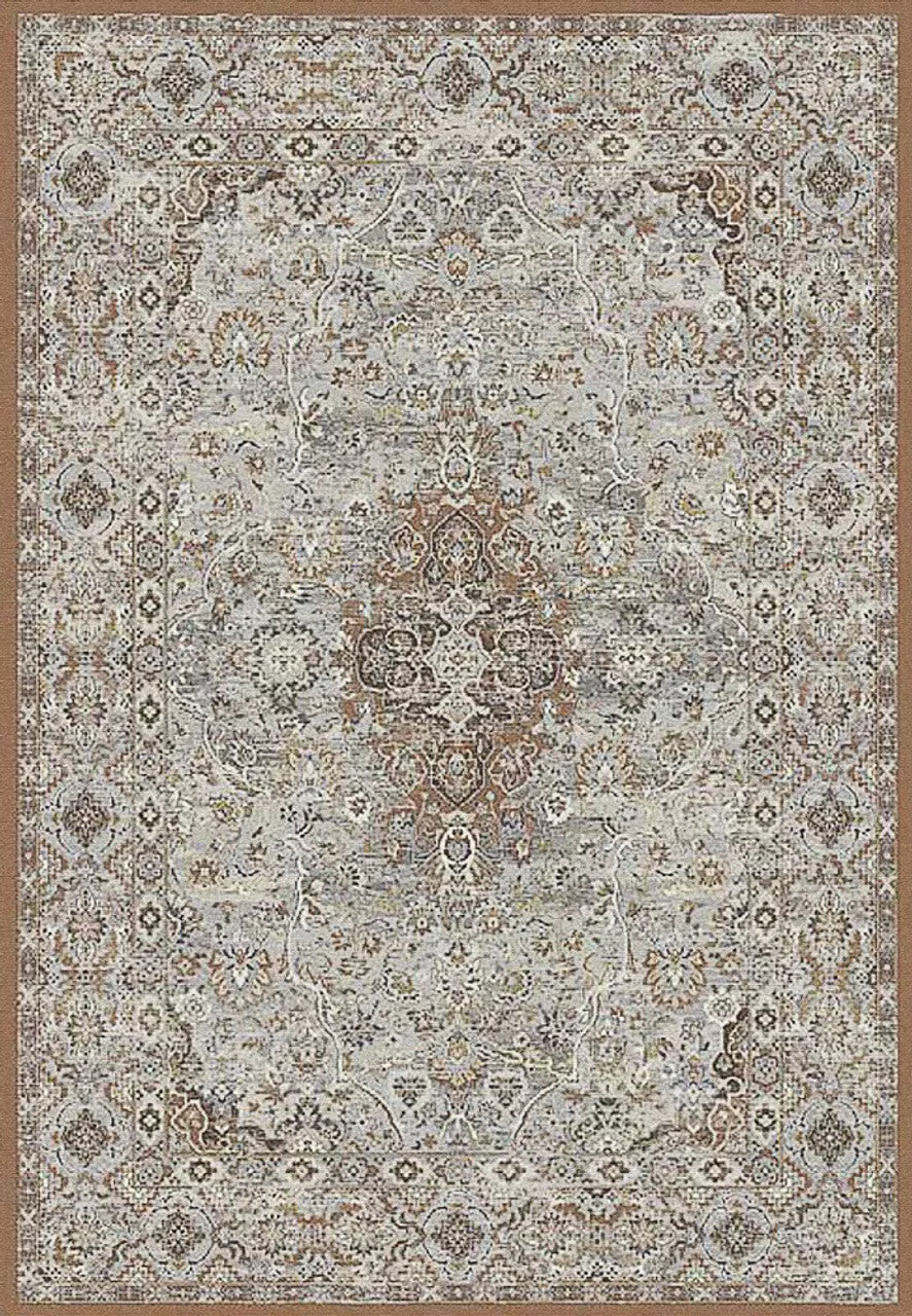 Dynamic Rugs Ancient Garden 57275 Beige Multi Traditional Machine-Made Rug