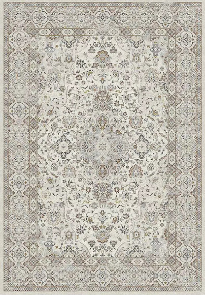 Dynamic Rugs Ancient Garden 57275 Cream Beige Traditional Machine-Made Rug
