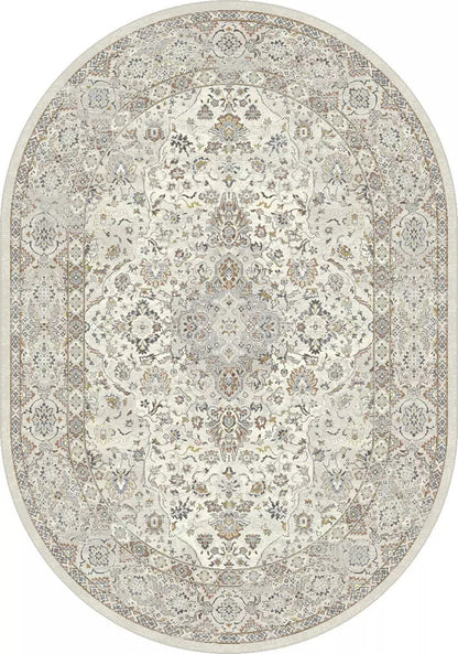 Dynamic Rugs Ancient Garden 57275 Cream Beige Traditional Machine-Made Rug