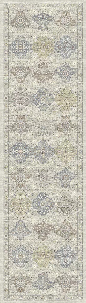 Dynamic Rugs Ancient Garden 57279 Cream Multi Traditional Machine-Made Rug