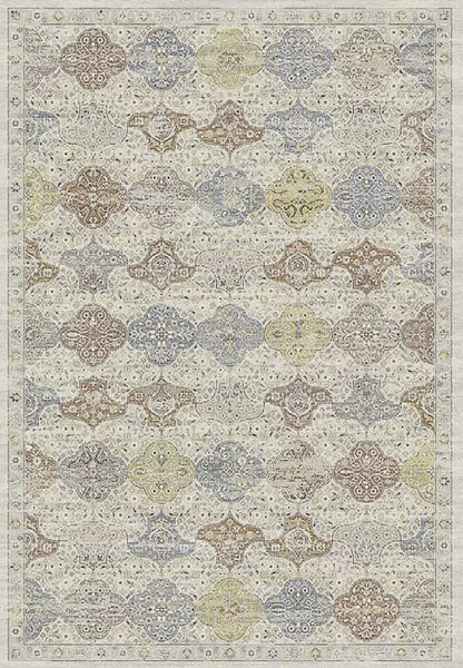 Dynamic Rugs Ancient Garden 57279 Cream Multi Traditional Machine-Made Rug