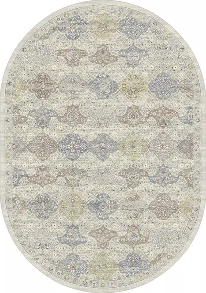 Dynamic Rugs Ancient Garden 57279 Cream Multi Traditional Machine-Made Rug