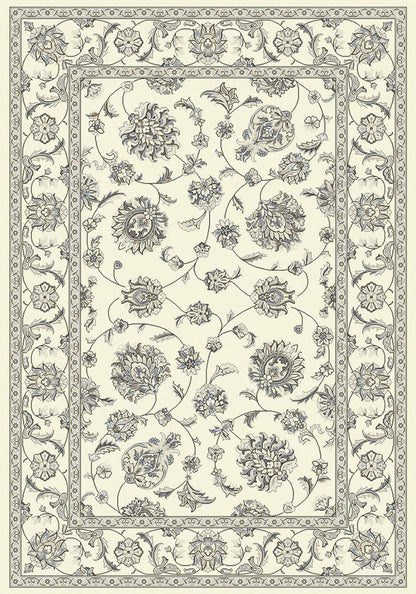 Dynamic Rugs Ancient Garden 57365 Cream Traditional Machine-Made Rug