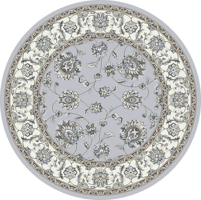 Dynamic Rugs Ancient Garden 57365 Grey Cream Traditional Machine-Made Rug