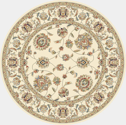 Dynamic Rugs Ancient Garden 57365 Ivory Traditional Machine-Made Rug