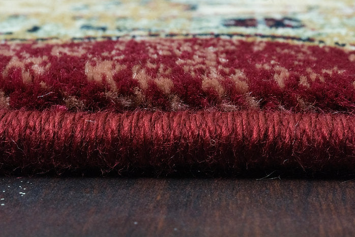 Dynamic Rugs Ancient Garden 57559 Red Ivory Traditional Machine-Made Rug