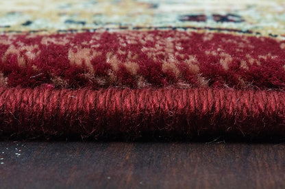 Dynamic Rugs Ancient Garden 57559 Red Ivory Traditional Machine-Made Rug