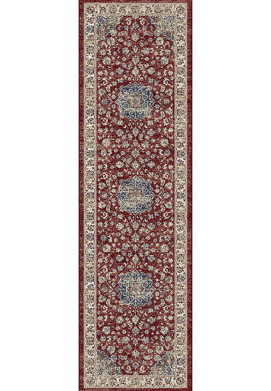 Dynamic Rugs Ancient Garden 57559 Red Ivory Traditional Machine-Made Rug