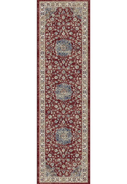 Dynamic Rugs Ancient Garden 57559 Red Ivory Traditional Machine-Made Rug