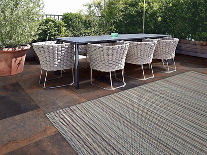 Dynamic Rugs Brighton 8160 Blue Contemporary Machine-Made Rug