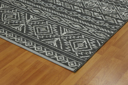 Dynamic Rugs Brighton 8359 Grey Contemporary Machine-Made Rug