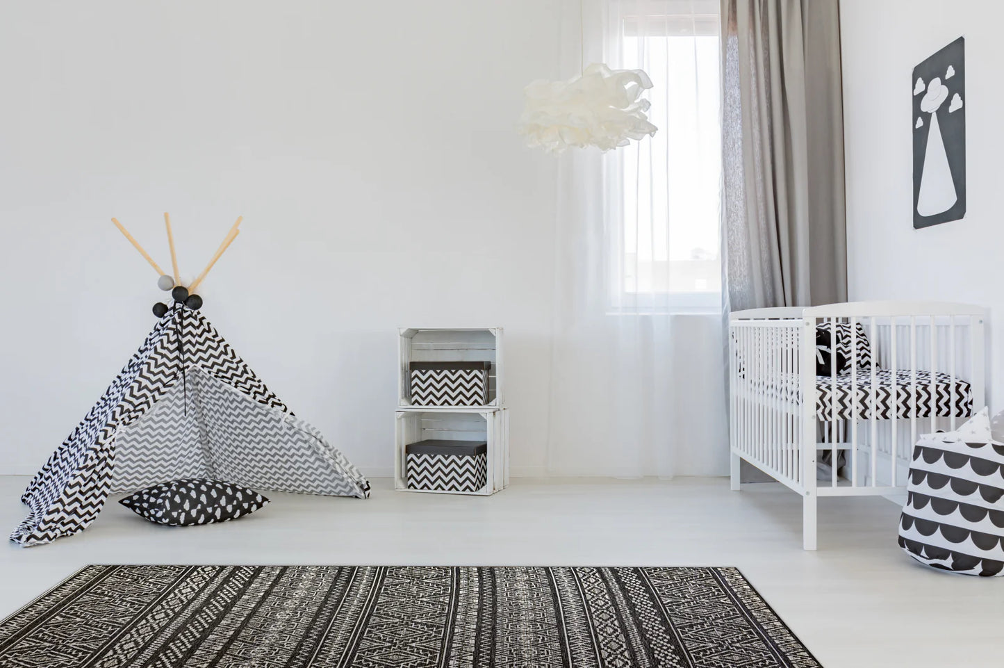 Dynamic Rugs Brighton 8359 Grey Contemporary Machine-Made Rug