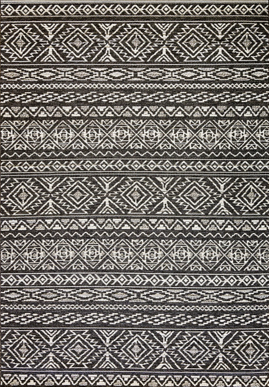 Dynamic Rugs Brighton 8359 Grey Contemporary Machine-Made Rug