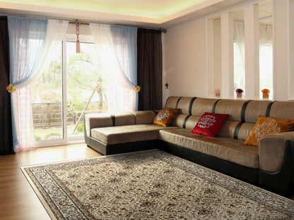 Dynamic Rugs Brilliant 7211 Linen Traditional Machine-Made Rug