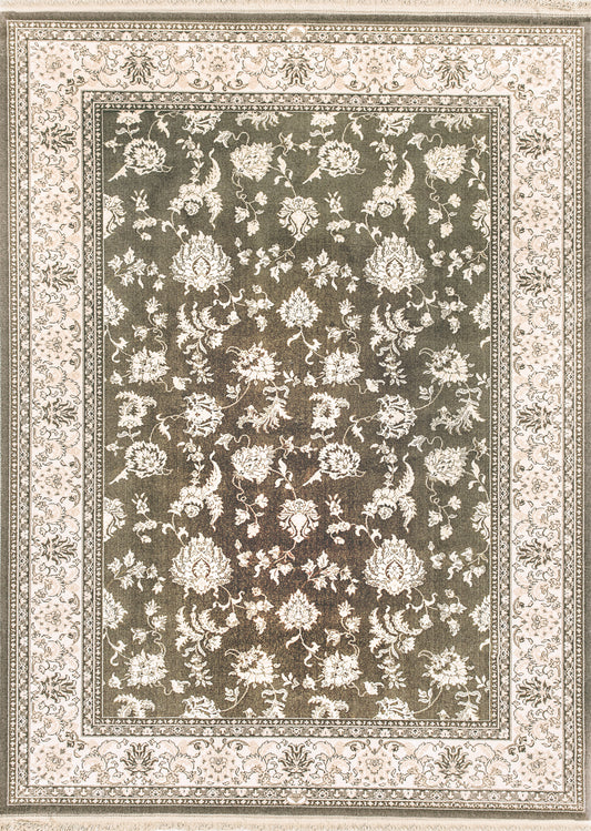Dynamic Rugs Brilliant 7226 Brown Traditional Machine-Made Rug
