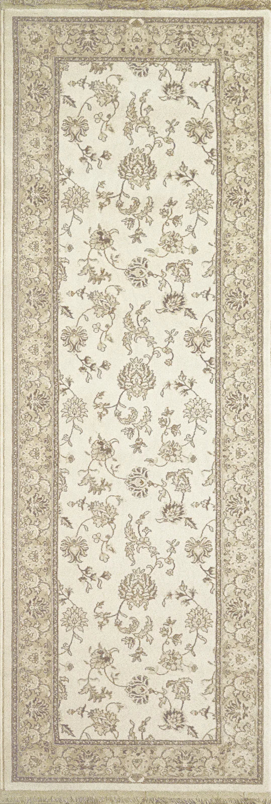 Dynamic Rugs Brilliant 7226 Ivory Traditional Machine-Made Rug