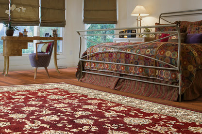 Dynamic Rugs Brilliant 7226 Red Traditional Machine-Made Rug