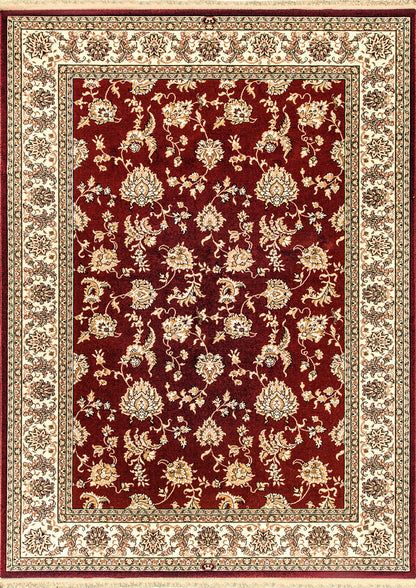 Dynamic Rugs Brilliant 7226 Red Traditional Machine-Made Rug